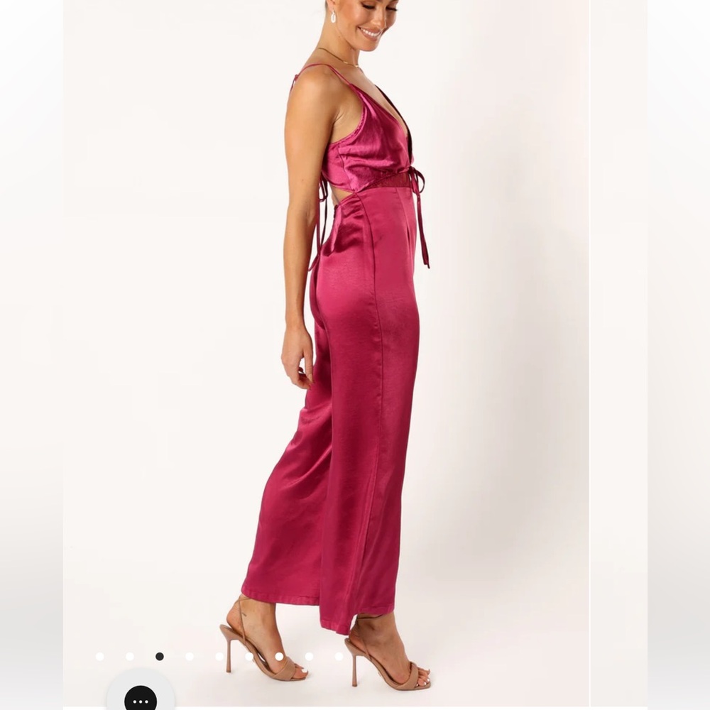 Petal & Pup LILIAN JUMPSUIT - BERRY M - Picture 2 of 8
